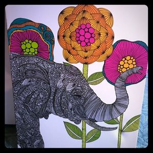 Elephant canvas - wall art